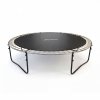 Trampolina ogrodowa XXL dla dzieci HyperMotion - 366 cm 12FT 2 - z drabinką i siatką wewnętrzną - do ogrodu